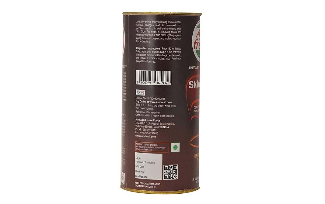 Ayu Fresh Skin Glow Tea    Container  50 grams